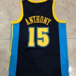 NBA 15 Anthony Nuggets 2006-07 authentique Maillot Marine